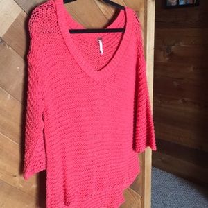 Free People knit pullover